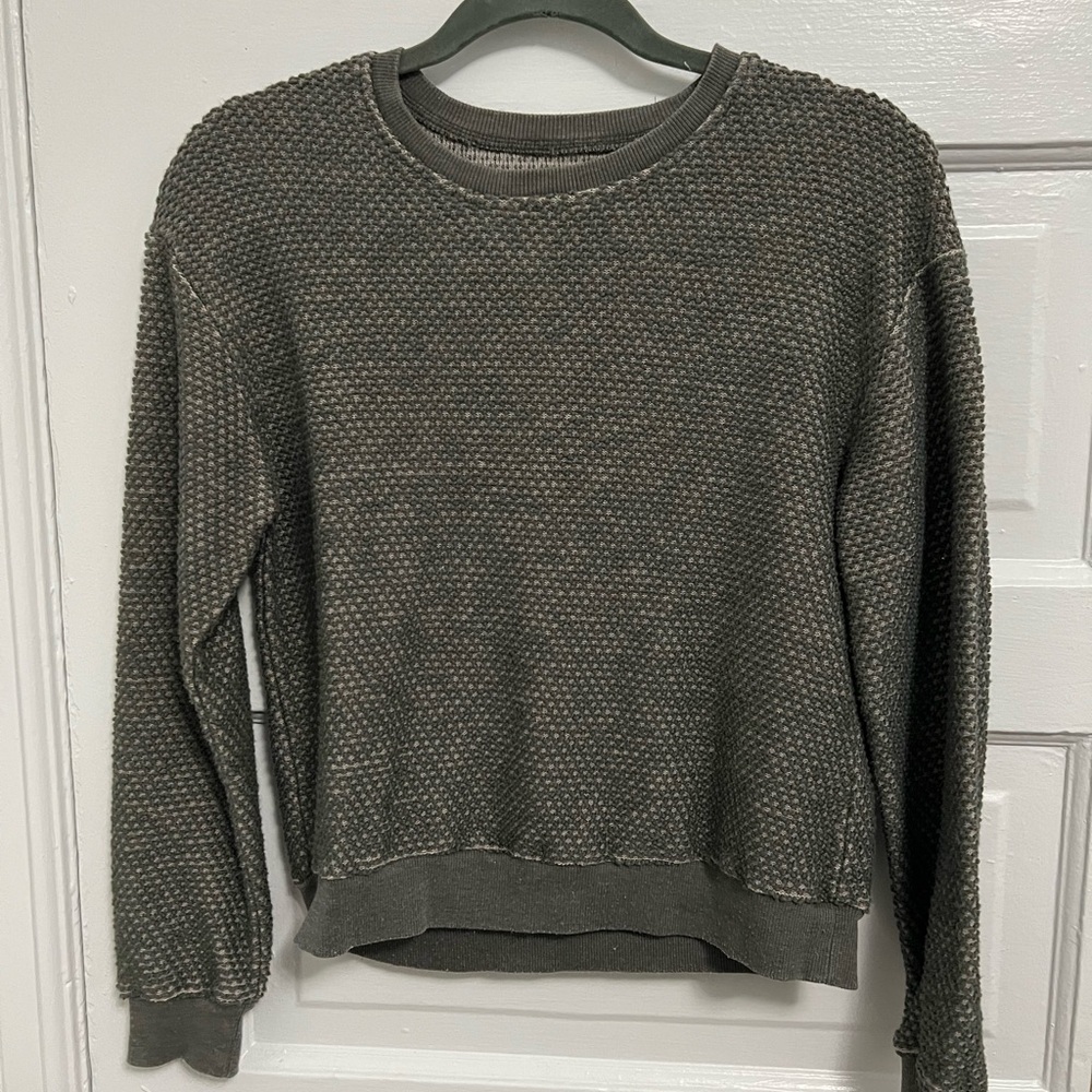 Marine Layer Gray Crew Neck Sweater